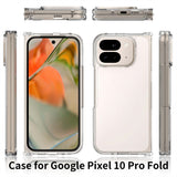 EIDERWOOD Google Pixel 10 Pro Fold Hybrid Plast Mobil Cover - Gennemsigtig