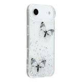 EIDERWOOD iPhone Air Fleksibelt Plastik Mobil Cover m. Sommerfugle - Gennemsigtig