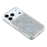 EIDERWOOD iPhone 17 Pro Glitter Mobil Cover - Sølv