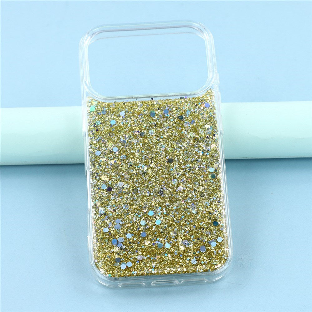EIDERWOOD iPhone 17 Pro Max Glitter Mobil Cover - Guld