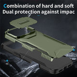 iPhone 18 Pro Max / 17 Pro Max EIDERWOOD Hybrid Plast Bagside Cover m. Cam Slider - Grøn