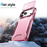 iPhone 18 Pro Max / 17 Pro Max EIDERWOOD Hybrid Plast Bagside Cover m. Cam Slider - Lyserød
