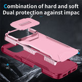 iPhone 18 Pro Max / 17 Pro Max EIDERWOOD Hybrid Plast Bagside Cover m. Cam Slider - Lyserød