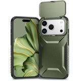 iPhone 18 Pro / 17 Pro EIDERWOOD Hybrid Plast Bagside Cover m. Cam Slider - Grøn