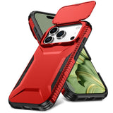 iPhone 18 Pro / 17 Pro EIDERWOOD Hybrid Plast Bagside Cover m. Cam Slider - Rød