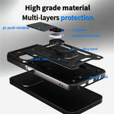 Xiaomi Redmi 15C (5G) / (4G) EIDERWOOD Håndværkercover m. Kickstand - MagSafe Kompatibel - Blå