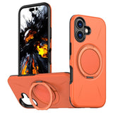 EIDERWOOD iPhone 17 Mobil Cover - Roterende Kickstand - Orange