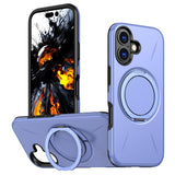 EIDERWOOD iPhone 17 Mobil Cover - Roterende Kickstand - Lilla