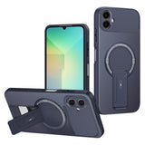 Samsung Galaxy A07 EIDERWOOD Hybrid Mobil Cover m. Kickstand - MagSafe Kompatibel - Blå