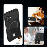 Samsung Galaxy A07 EIDERWOOD Hybrid Mobil Cover m. Kickstand - MagSafe Kompatibel - Brun