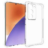 Xiaomi Redmi 15 (4G) EIDERWOOD Fleksibelt Plast Bagside Cover m. Stødabsorberende Hjørner - Gennemsigtig