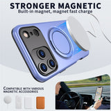 EIDERWOOD iPhone 17 Pro Max Mobil Cover - Roterende Kickstand - Lilla