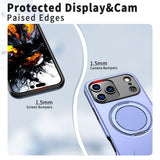 EIDERWOOD iPhone 17 Pro Max Mobil Cover - Roterende Kickstand - Lilla