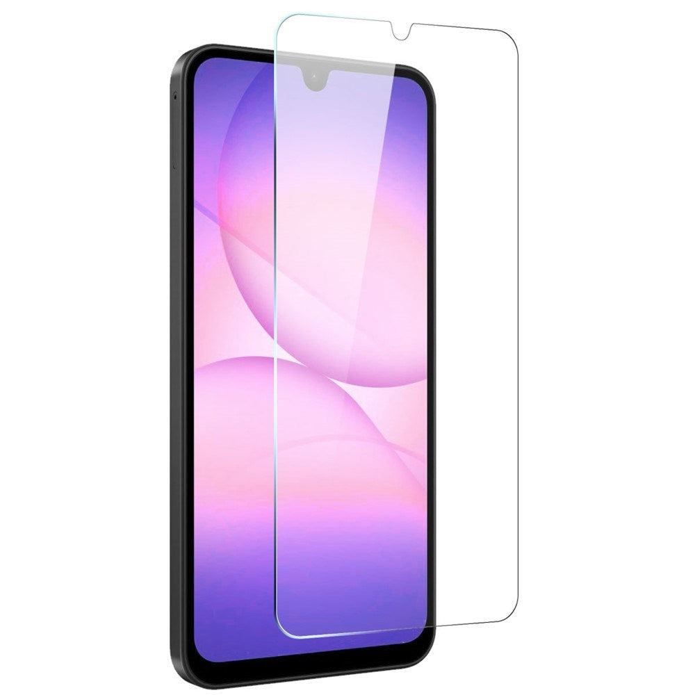 Samsung Galaxy A07 NORTHJO Fleksibelt Plast Mobil Cover. Skærmbeskyttelse - Gennemsigtig