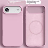 iPhone Air 2-i-1 Silikone & Hård Plast Mobil Cover – MagSafe Kompatibelt – Pink