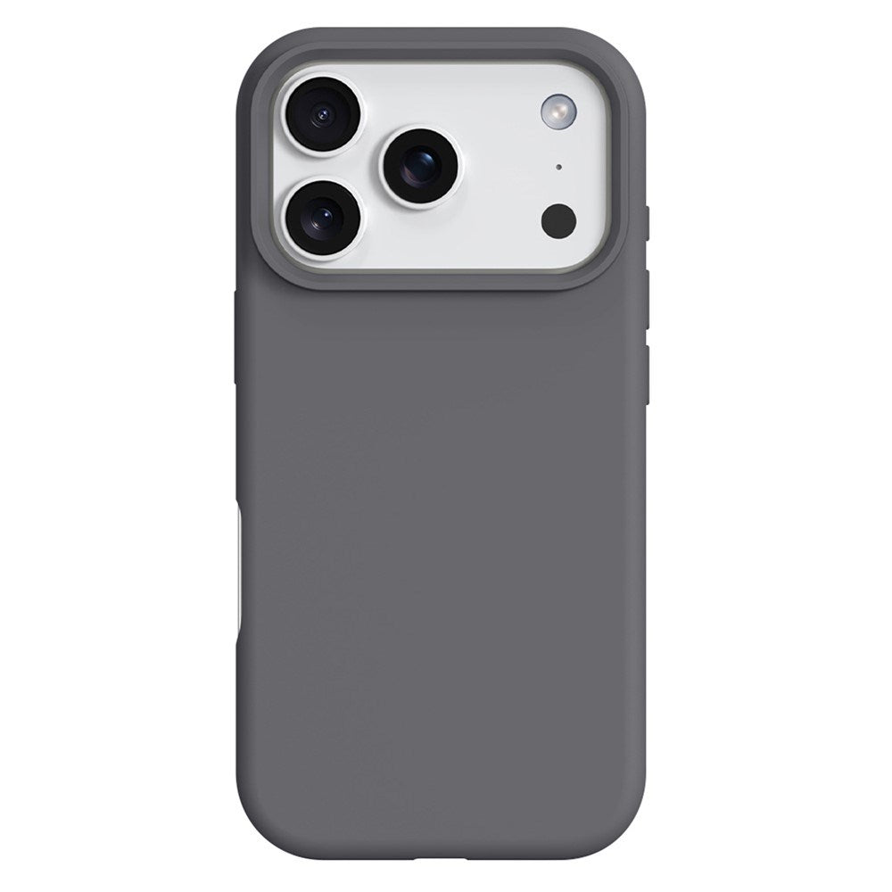 iPhone 17 Pro Max 2-i-1 Silikone & Hård Plast Mobil Cover – MagSafe Kompatibelt – Mørkegrå