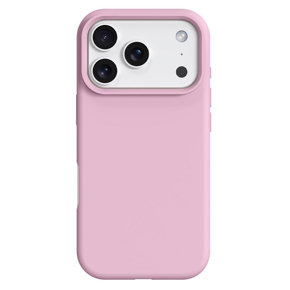 iPhone 17 Pro Max 2-i-1 Silikone & Hård Plast Mobil Cover – MagSafe Kompatibelt – Pink