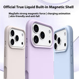 iPhone 17 Pro 2-i-1 Silikone & Hård Plast Mobil Cover – MagSafe Kompatibelt – Mørkegrå