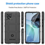 Motorola Moto G72 Rugged Shield Series Håndværker Bagside Cover - Sort