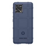 Motorola Moto G72 Rugged Shield Series Håndværker Bagside Cover - Blå