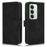 Xiaomi Redmi 15 (5G) EIDERWOOD Kunstlæder Flip Cover m. Indbygget Kortholder - Sort