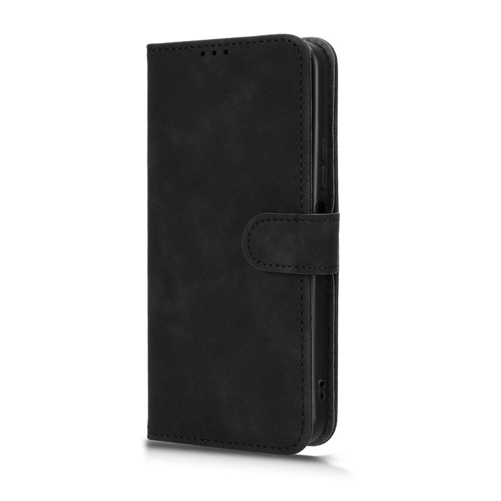 Xiaomi Redmi 15 (5G) EIDERWOOD Kunstlæder Flip Cover m. Indbygget Kortholder - Sort