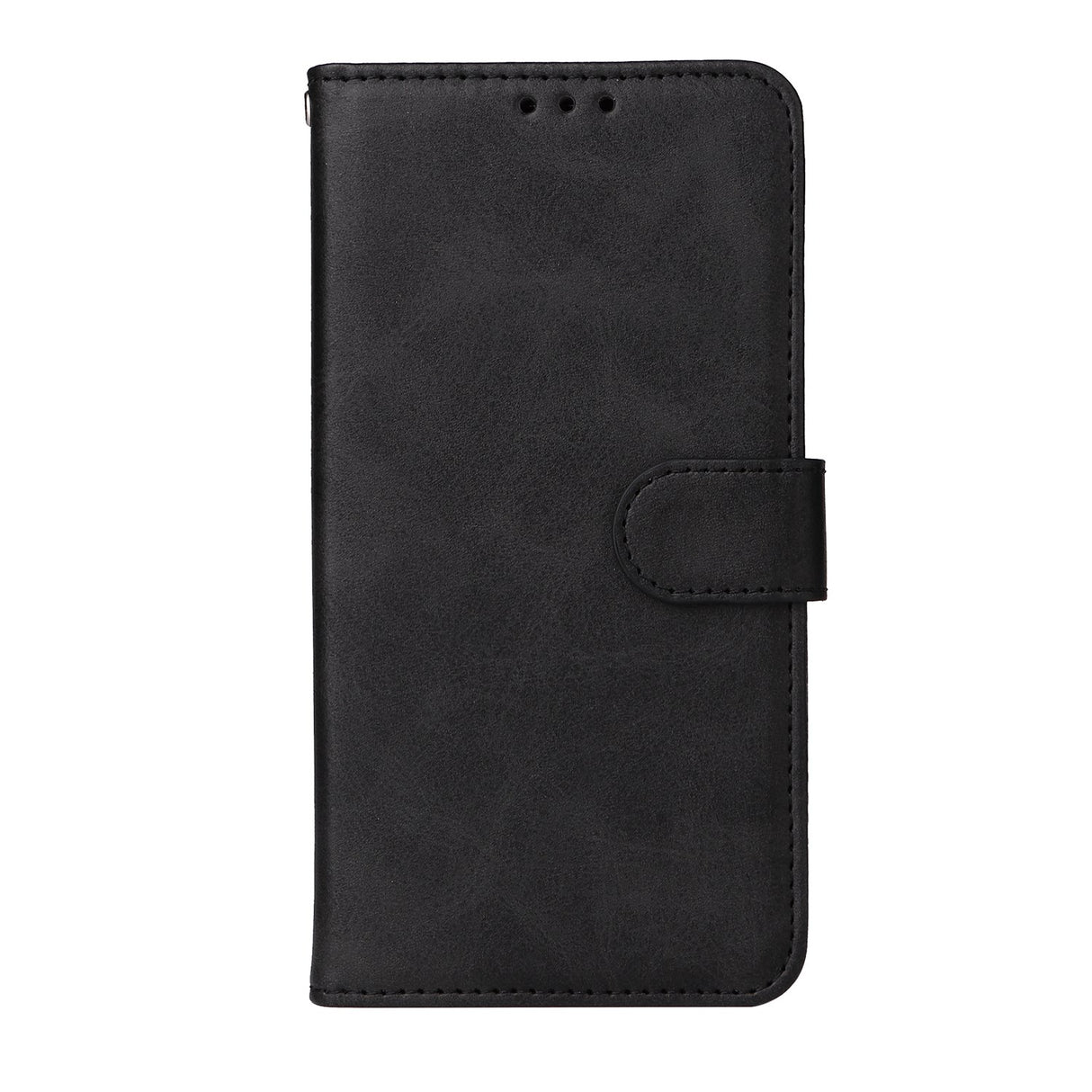 Xiaomi Redmi 15 (4G) EIDERWOOD Kunstlæder Flip Cover m. Strop & Indbygget Kortholder - Sort