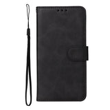 Xiaomi Redmi 15 (4G) EIDERWOOD Kunstlæder Flip Cover m. Strop & Indbygget Kortholder - Sort