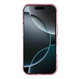 iPhone 17 Pro - EIDERWOOD Hybrid Cover m. Kameralinsebeskyttelse - Perlemorsmønster / Lyserød
