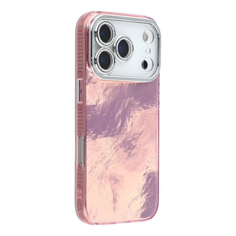iPhone 17 Pro - EIDERWOOD Hybrid Cover m. Kameralinsebeskyttelse - Folie Mønster / Lyserød