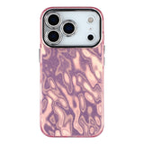 iPhone 17 Pro - EIDERWOOD Hybrid Cover m. Kameralinsebeskyttelse - Rynket Mønster / Lyserød
