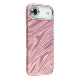 iPhone Air - EIDERWOOD Hybrid Cover m. Kameralinsebeskyttelse - Bølget Mønster / Lyserød