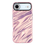 iPhone Air - EIDERWOOD Hybrid Cover m. Kameralinsebeskyttelse - Bølget Mønster / Lyserød