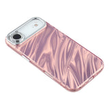 iPhone Air - EIDERWOOD Hybrid Cover m. Kameralinsebeskyttelse - Bølget Mønster / Lyserød