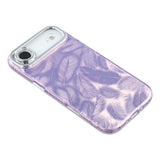 iPhone Air - EIDERWOOD Hybrid Cover m. Kameralinsebeskyttelse - Penselstrøgsmønster / Lilla