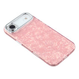 iPhone Air - EIDERWOOD Hybrid Cover m. Kameralinsebeskyttelse - Perlemorsmønster / Lyserød