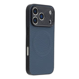 iPhone 18 Pro / 17 Pro EIDERWOOD Hybrid Carbon Bagside Cover - MagSafe Kompatibel - Blå