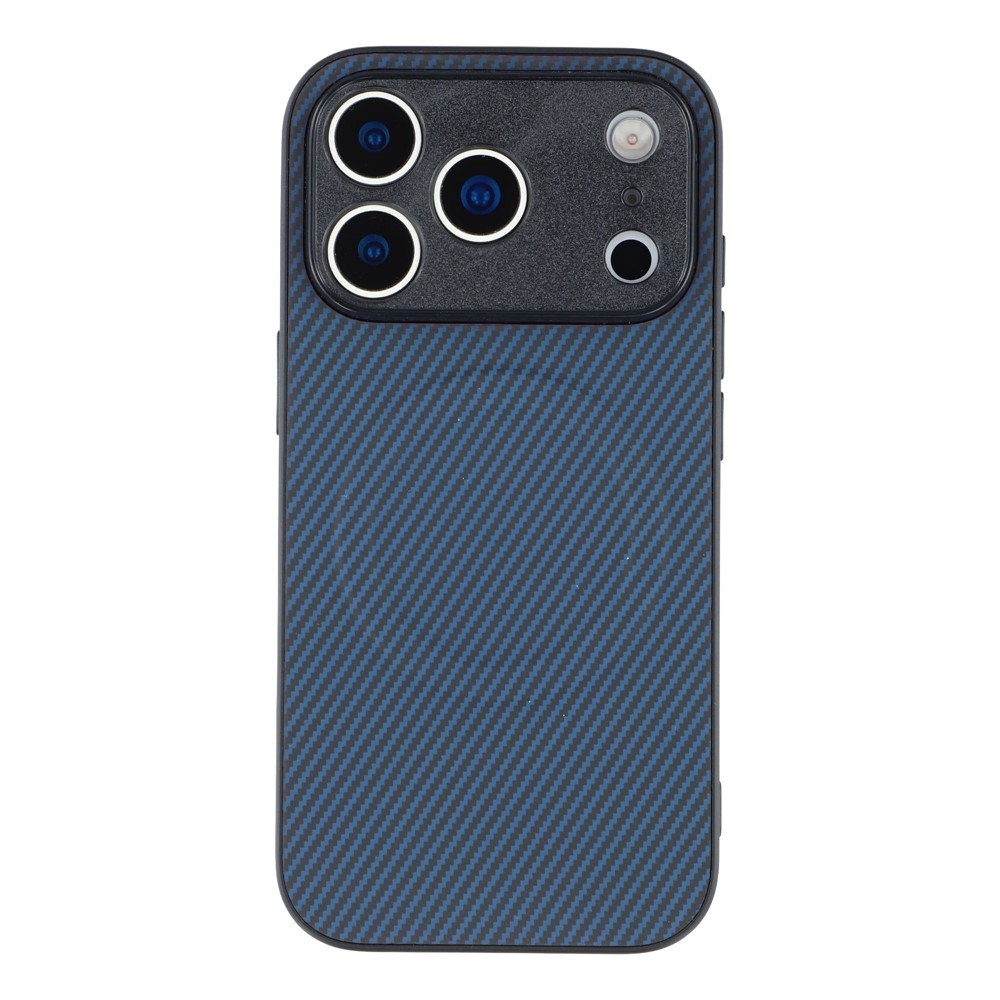 iPhone 18 Pro / 17 Pro EIDERWOOD Hybrid Carbon Bagside Cover - MagSafe Kompatibel - Blå