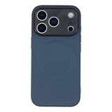 iPhone 18 Pro / 17 Pro EIDERWOOD Hybrid Carbon Bagside Cover - MagSafe Kompatibel - Blå