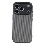 iPhone 18 Pro / 17 Pro EIDERWOOD Hybrid Carbon Bagside Cover - MagSafe Kompatibel - Grå
