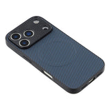 iPhone 18 Pro Max / 17 Pro Max EIDERWOOD Hybrid Carbon Bagside Cover - MagSafe Kompatibel - Blå