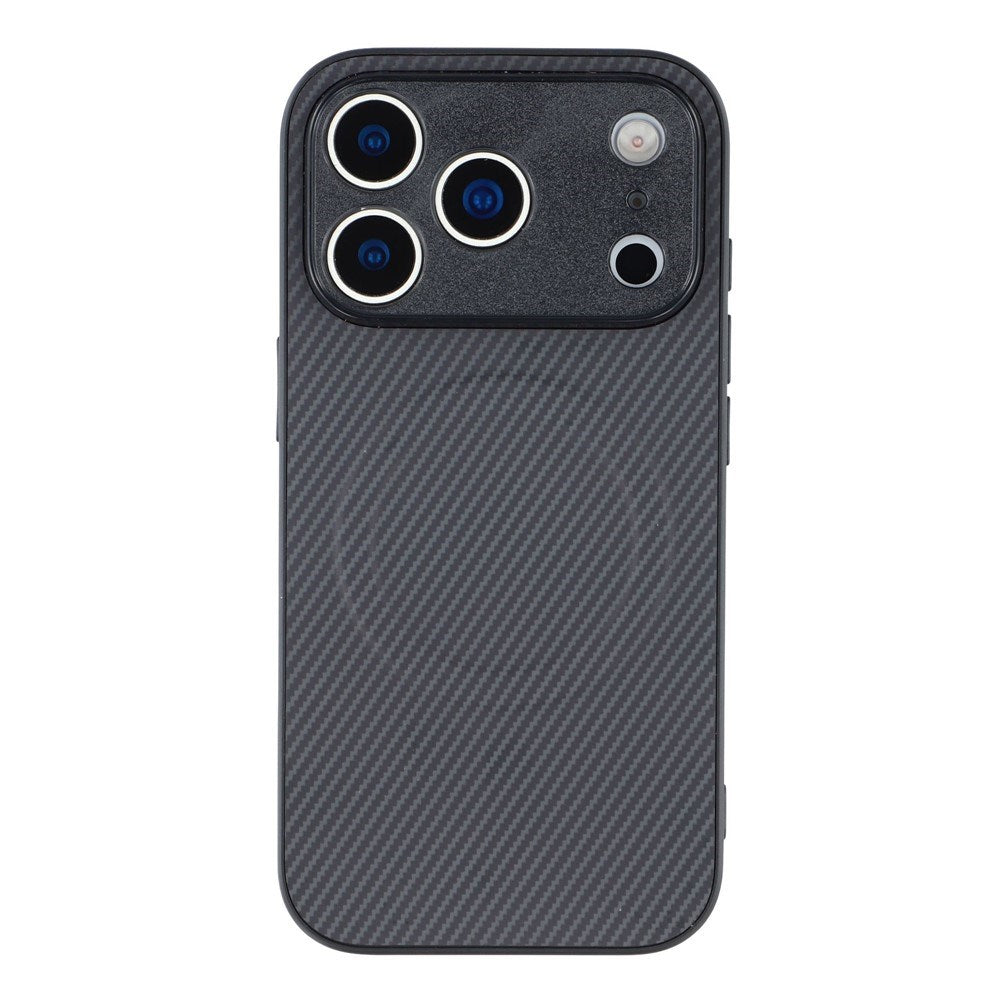 iPhone 18 Pro Max / 17 Pro Max EIDERWOOD Hybrid Carbon Bagside Cover - MagSafe Kompatibel - Sort