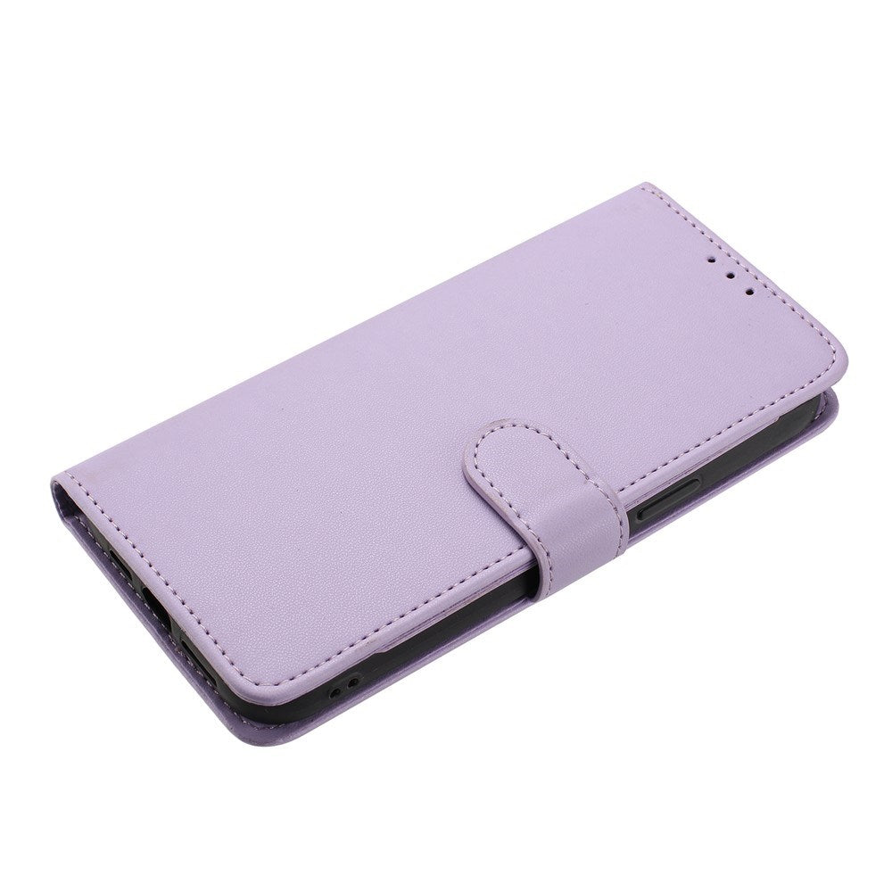 Motorola Moto G86 Power EIDERWOOD Kunstlæder Flip Cover m. Strop & Pung - Lilla