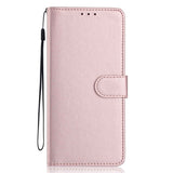 Motorola Moto G86 Power EIDERWOOD Kunstlæder Flip Cover m. Strop & Pung - Rose Gold