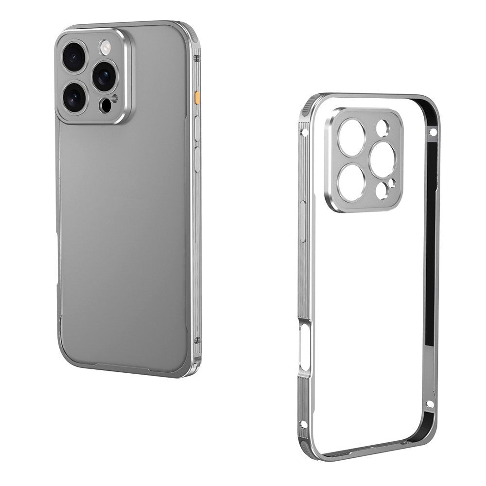 iPhone 16 Pro EIDERWOOD Bumper Bagside Cover - Sølv
