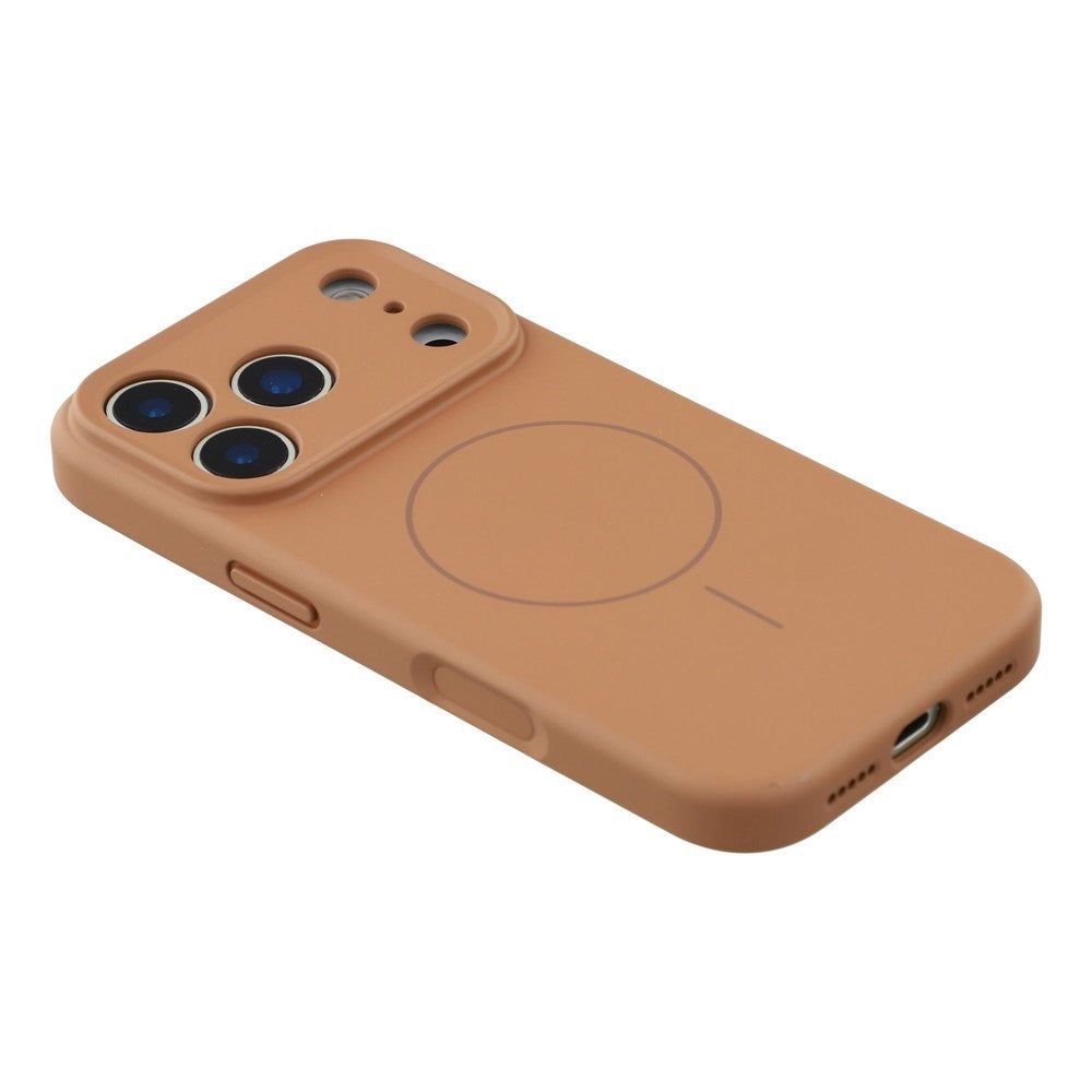 EIDERWOOD iPhone 17 Pro Max Fleksibelt Plastik Mobil Cover m. Foret Inderside - MagSafe Kompatibel - Brun