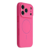 EIDERWOOD iPhone 17 Pro Fleksibelt Plastik Mobil Cover m. Foret Inderside - MagSafe Kompatibel - Pink