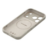 EIDERWOOD iPhone 17 Pro Fleksibelt Plastik Mobil Cover m. Foret Inderside - MagSafe Kompatibel - Grå