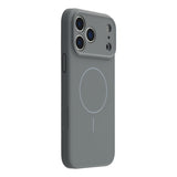 EIDERWOOD iPhone 17 Pro Fleksibelt Plastik Mobil Cover m. Foret Inderside - MagSafe Kompatibel - Mørkegrå