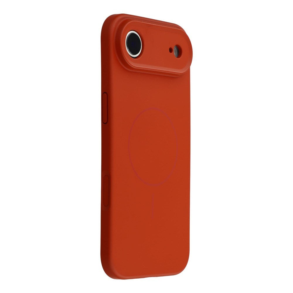 EIDERWOOD iPhone Air Fleksibelt Plastik Mobil Cover m. Foret Inderside - MagSafe Kompatibel - Mørkerød